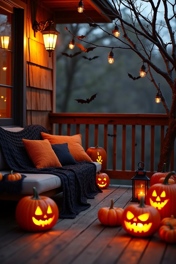 affordable cohesive halloween decor