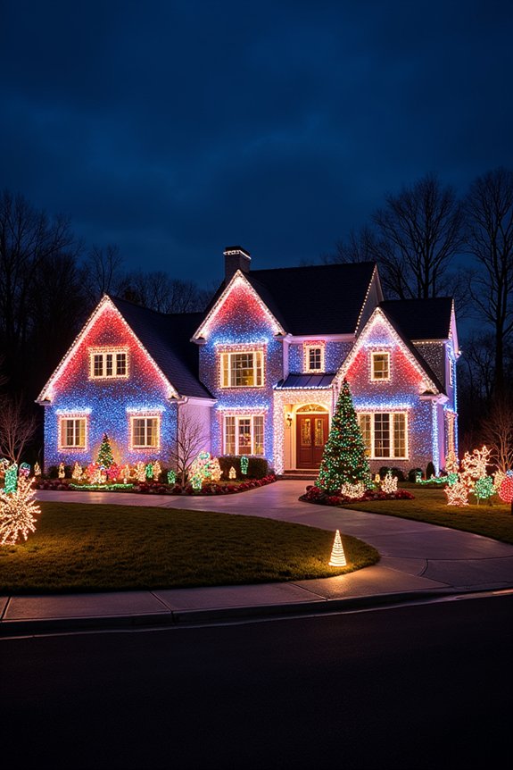 animated light displays wonderland