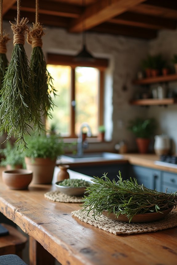 aromatic autumn kitchen decor