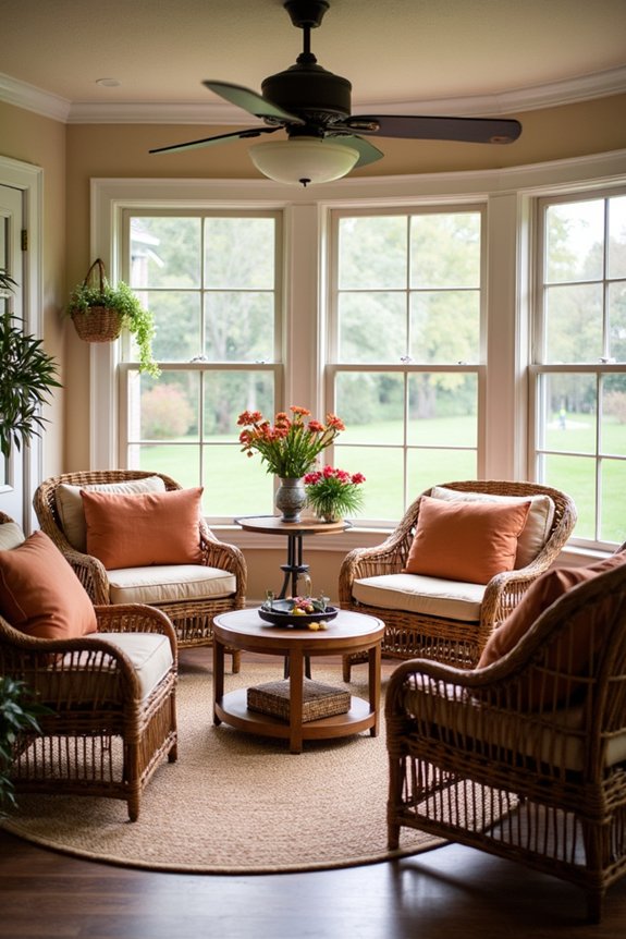 arrange furniture for conversation