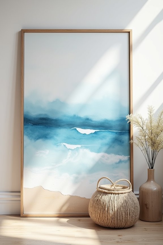 authentic coastal artwork selection