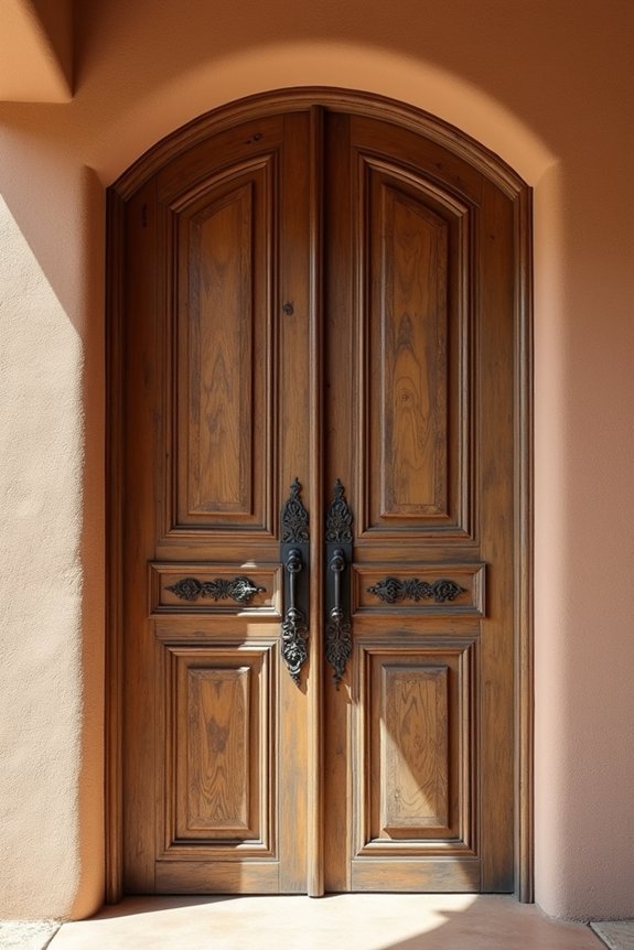 authentic southwestern rustic doors