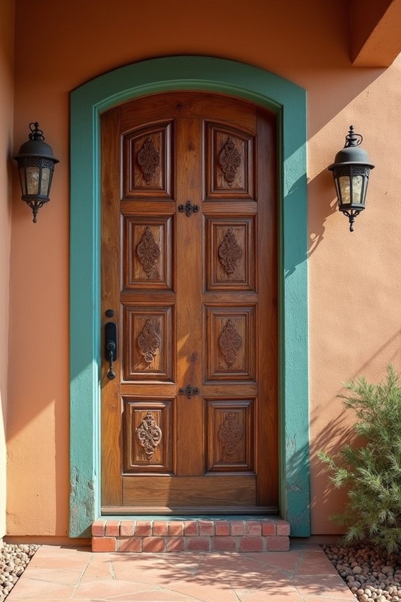 authentic southwestern wooden doors