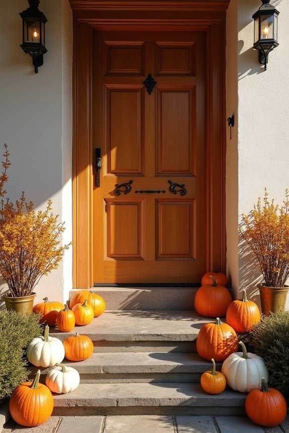 autumn entrance decoration ideas