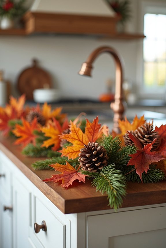 autumn garland decoration ideas
