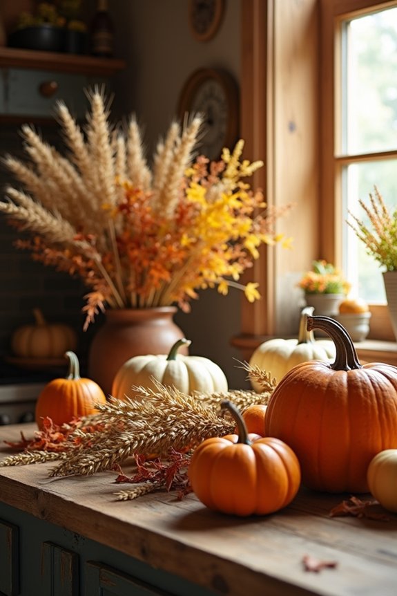 autumn inspired kitchen decor