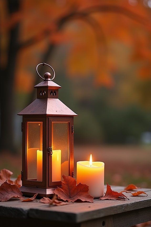 autumn inspired lantern decoration ideas
