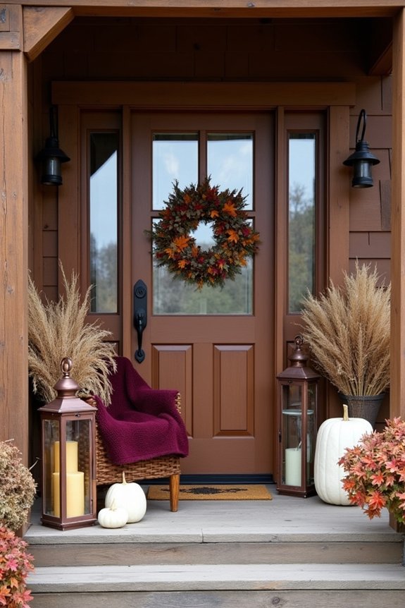 autumn porch display ideas
