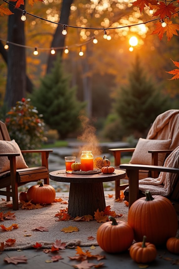 autumn sensory outdoor experience