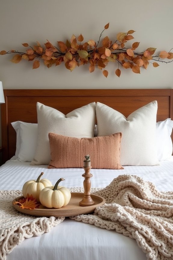 autumn themed bedroom transformations