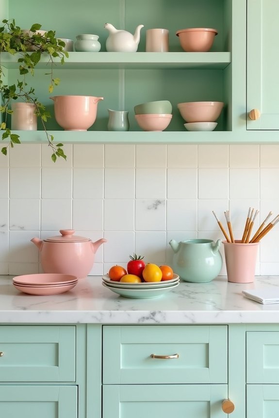 baby shower kitchen colors