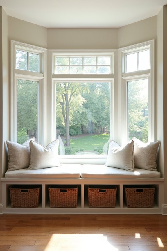 bay window bench project