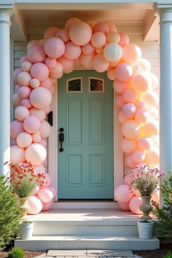 birthday decor for porch