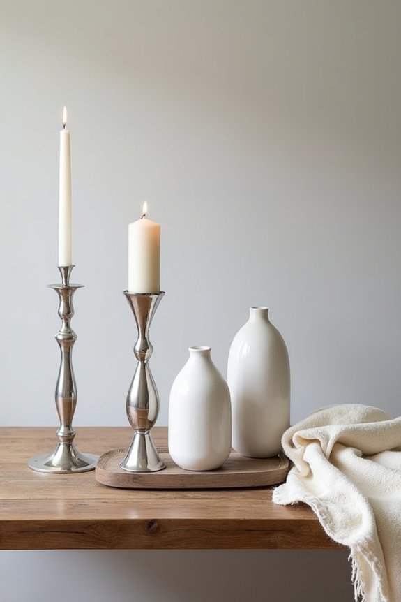 blend antiques with modernity