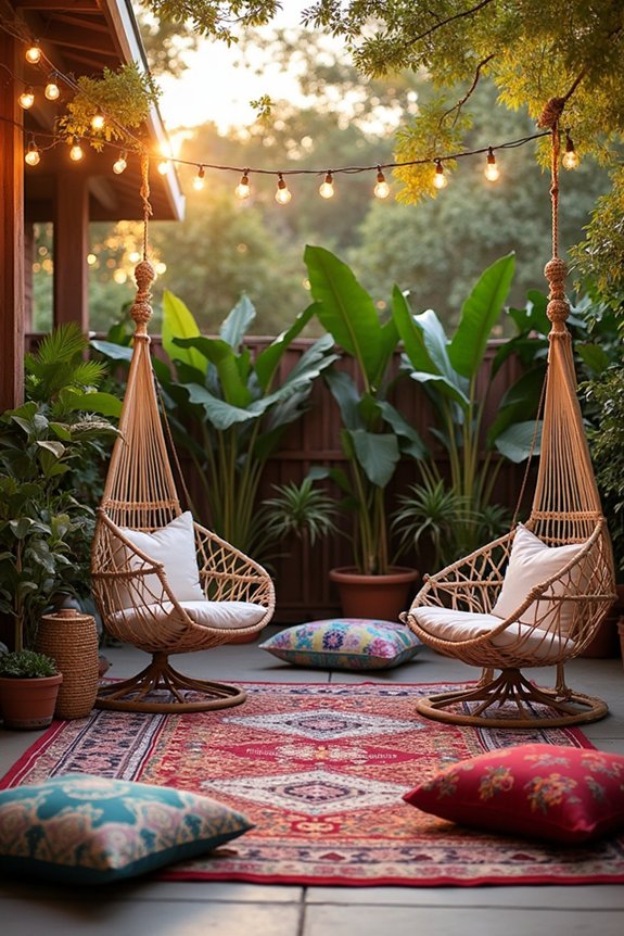 bohemian patio decor essentials