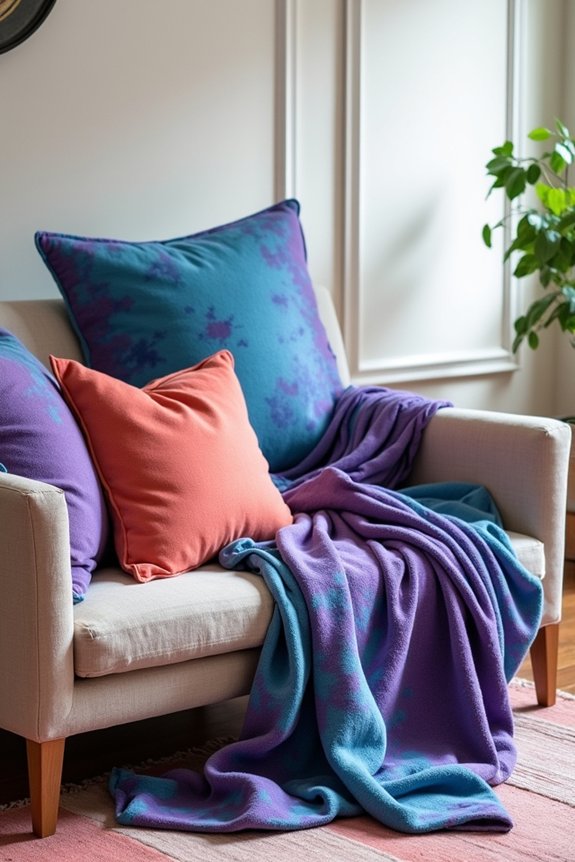boho tie dye decor ideas