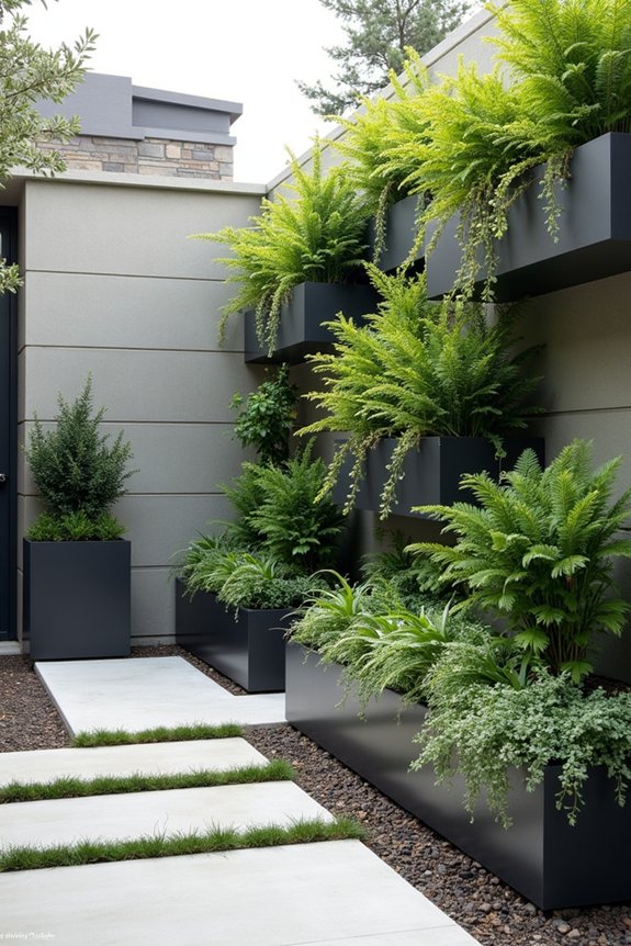 bold green living wall
