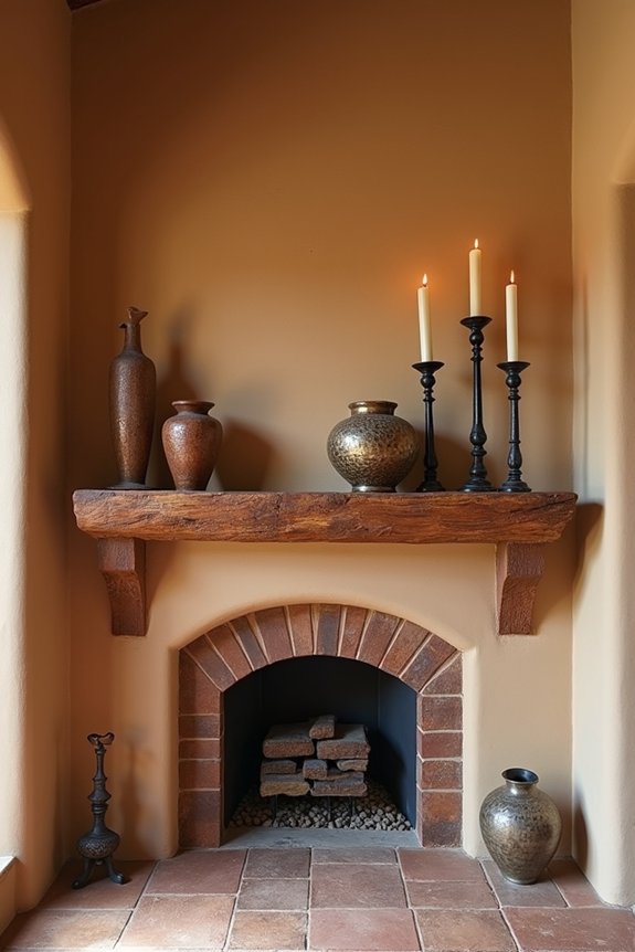 bold metal accents contrast