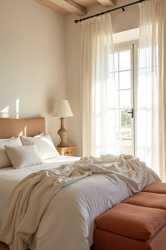 breathable linen coastal bedding