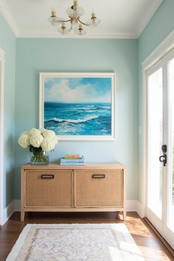 bright airy summer artwork