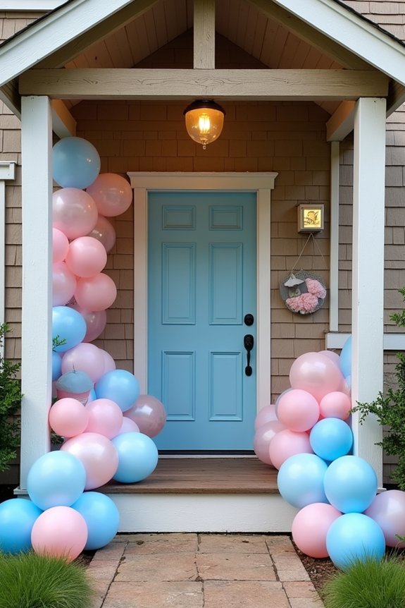 budget friendly gender reveal decorations