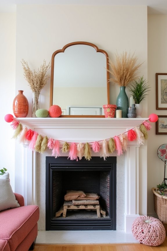 budget friendly mantel display tips