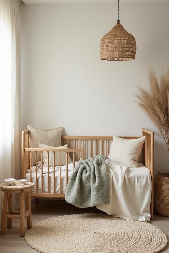 calm cohesive nursery palette