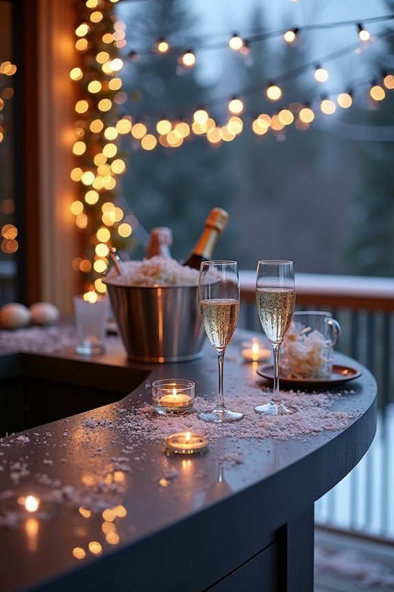 champagne celebration design ideas