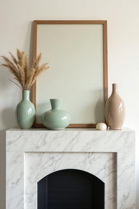 choose mantel color palette