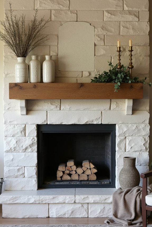 classic fireplace decorative ideas