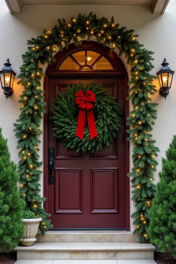 classic wreaths and garlands