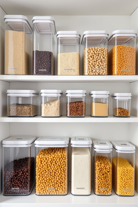 clear pantry organization solution