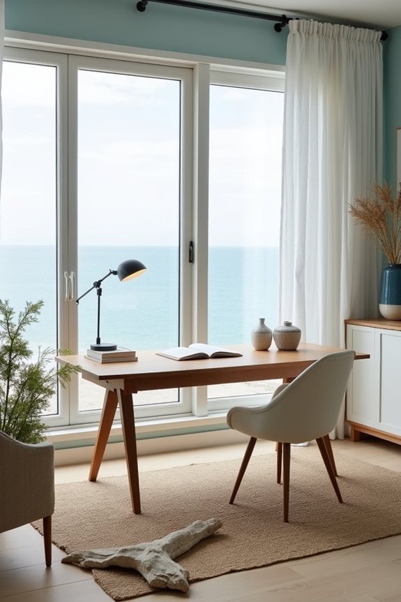 coastal office color palette