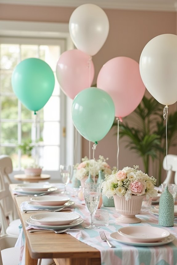 colorful party kitchen design
