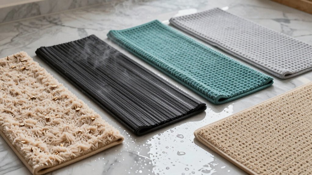 comfortable and slip resistant mats