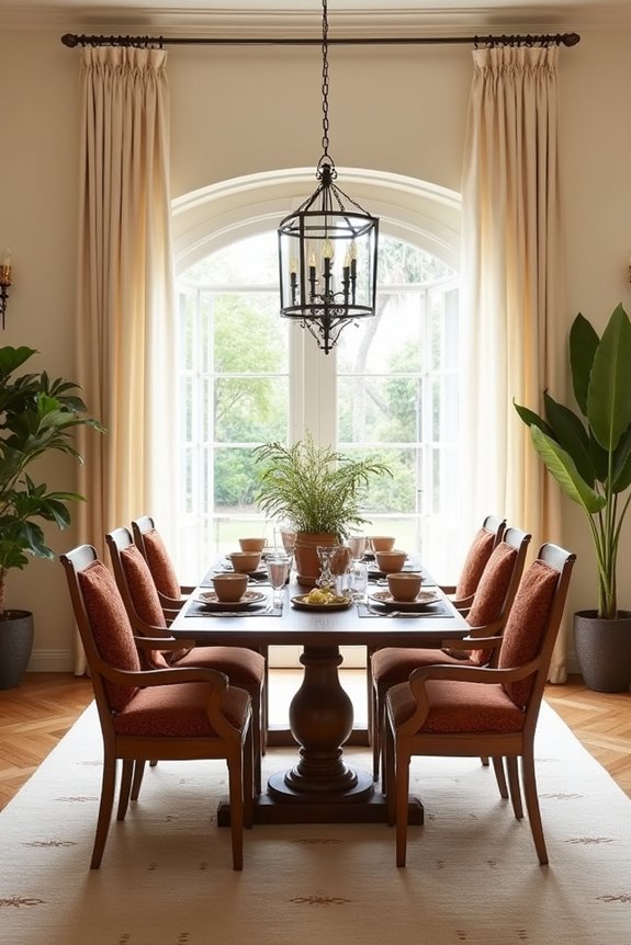 comfortable mediterranean textile ambiance