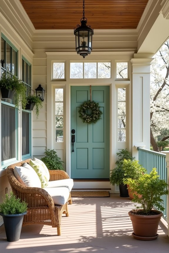 comfortable outdoor porch seating