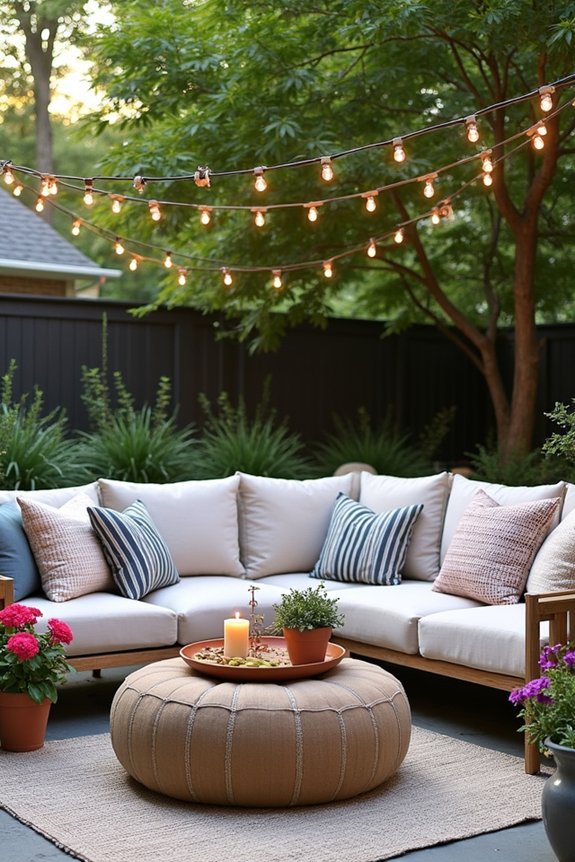 comfortable outdoor seating arrangements