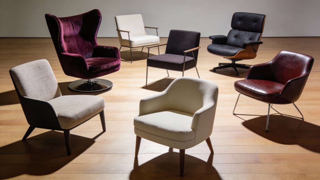 consider comfort materials size