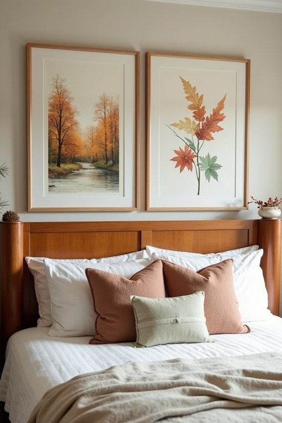 cozy autumn landscape artwork