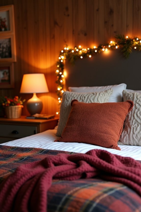 cozy fall bedroom on budget