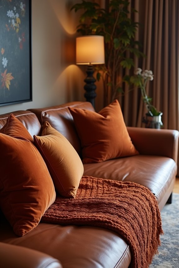 cozy fall themed room decor