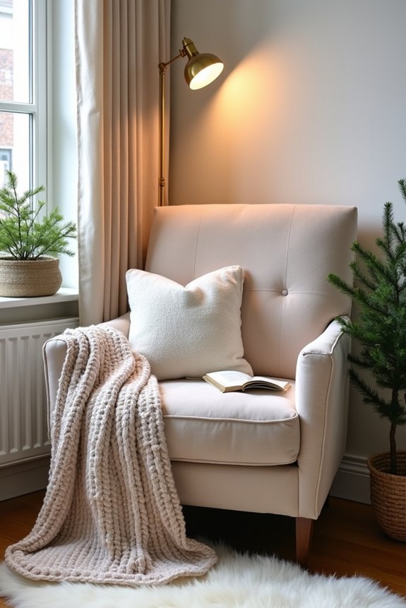 cozy nook for gatherings