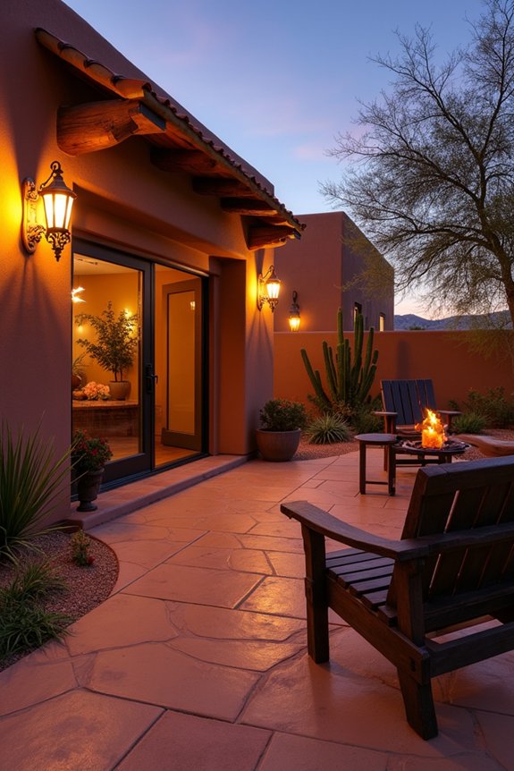 cozy outdoor lighting solutions