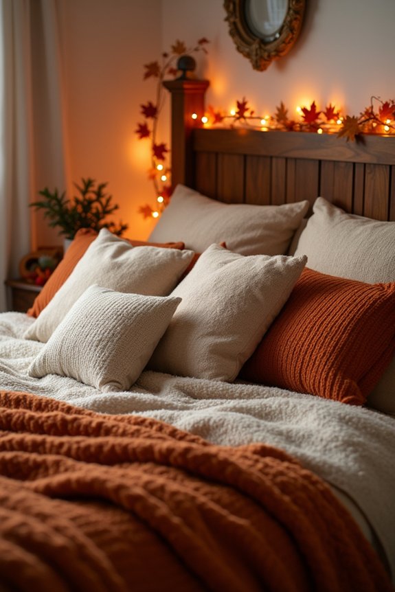 cozy seasonal bedroom refresh
