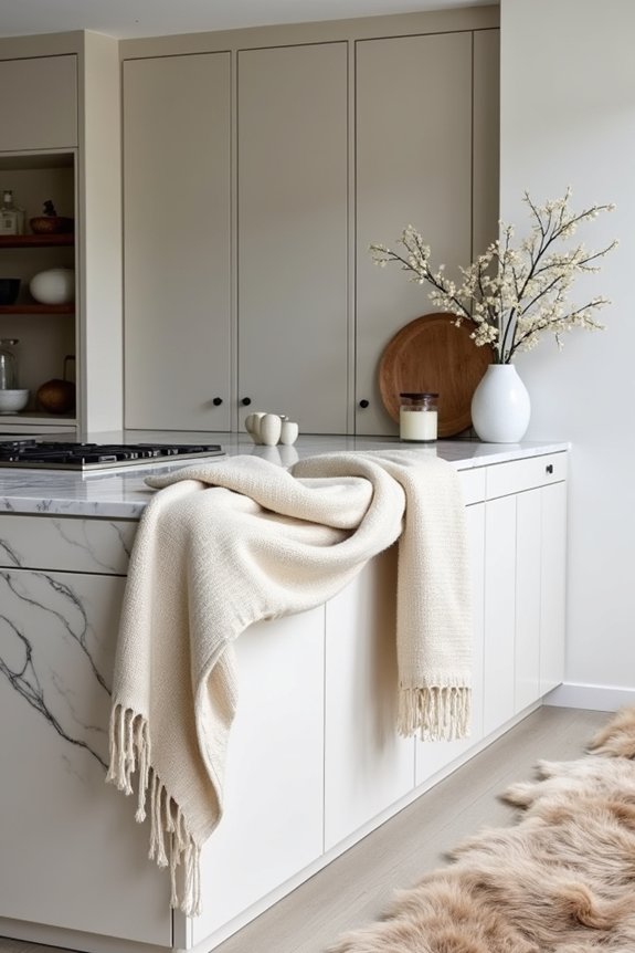 cozy textiles enhance functionality