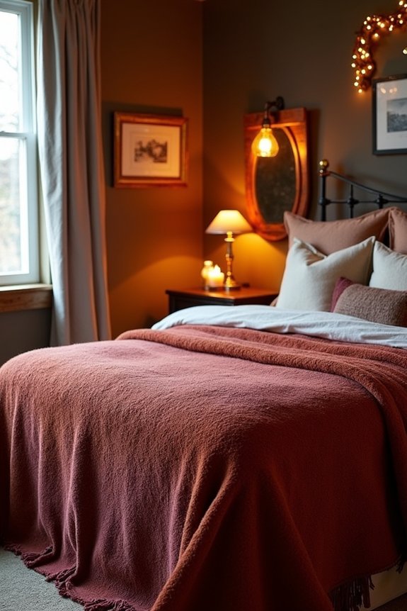 cozy warm color palettes