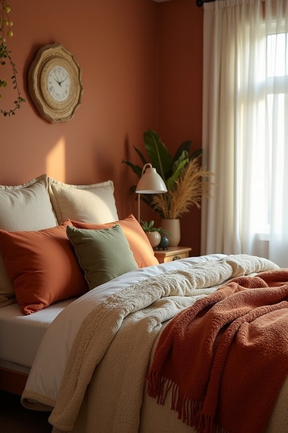 cozy warm fall colors