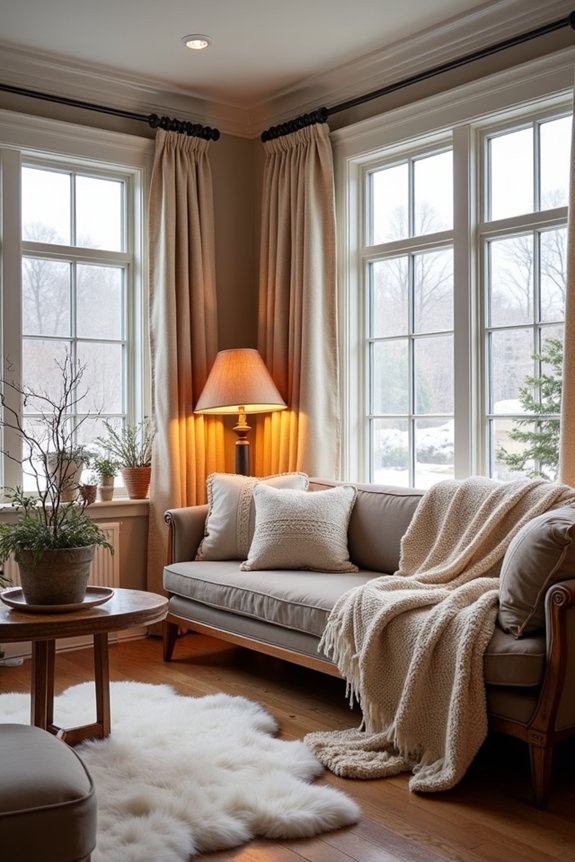 cozy warm sunroom atmosphere