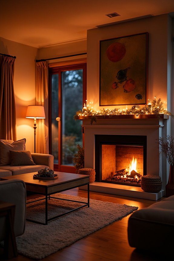 cozy winter lighting techniques